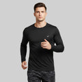 Men Solid Full Sleeve Regular Fit T-Shirt