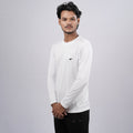 Men Solid Full Sleeve Regular Fit T-Shirt