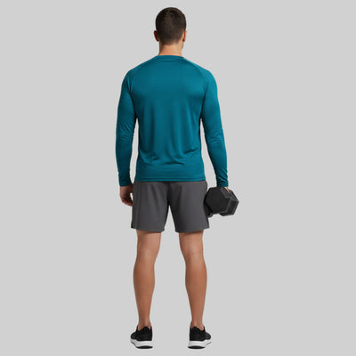 Men Solid Full Sleeve Regular Fit T-Shirt
