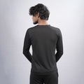 Men Solid Full Sleeve Regular Fit T-Shirt