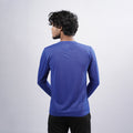 Men Solid Full Sleeve Regular Fit T-Shirt