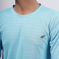 Men Solid Full Sleeve Regular Fit T-Shirt