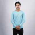 Men Solid Full Sleeve Regular Fit T-Shirt