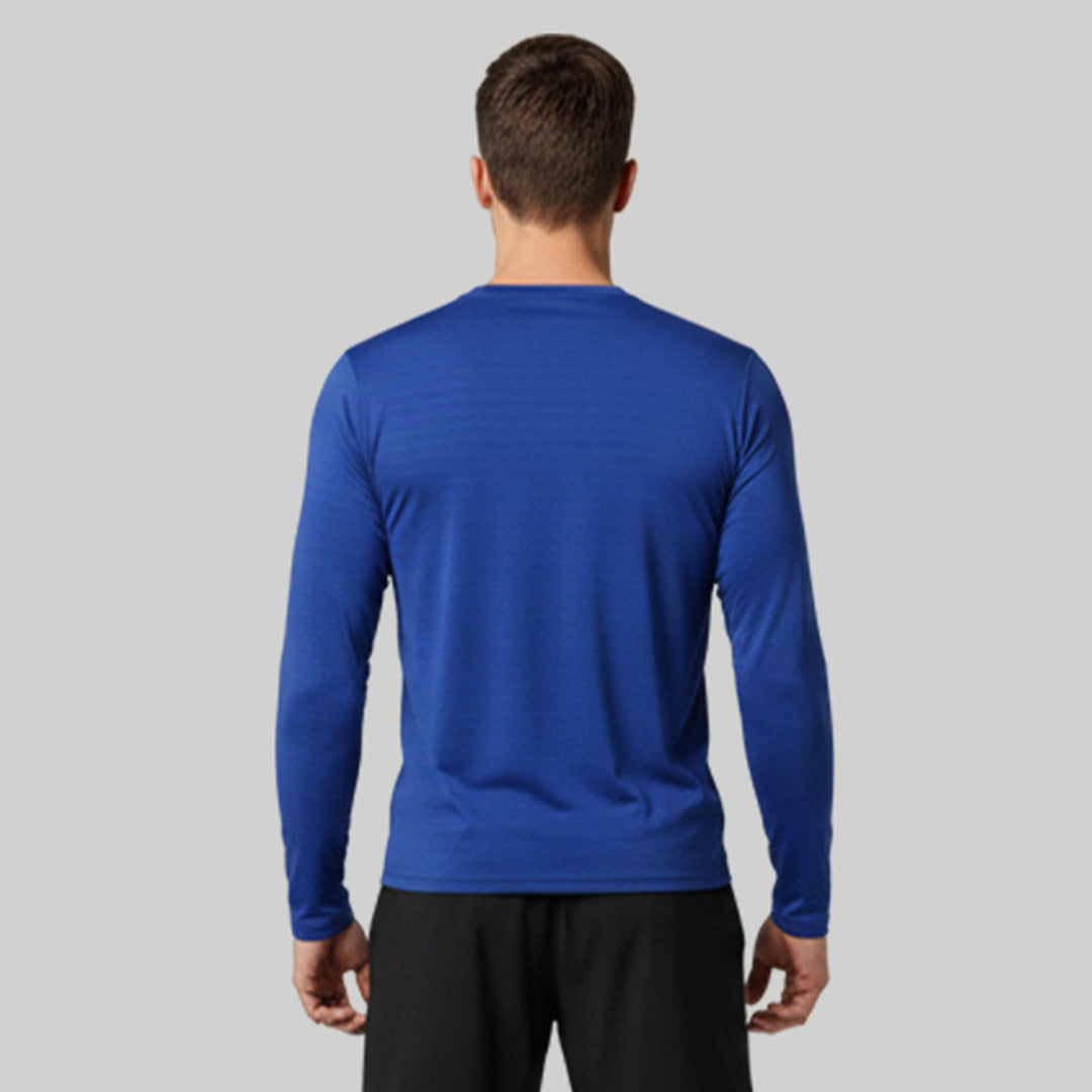 Men Solid Full Sleeve Regular Fit T-Shirt