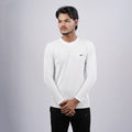 Men Solid Full Sleeve Regular Fit T-Shirt