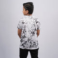 Boys Printed Round Neck Regular Fit T-Shirt