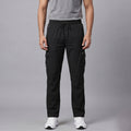 Men's Slim Fit Melange Track Pants