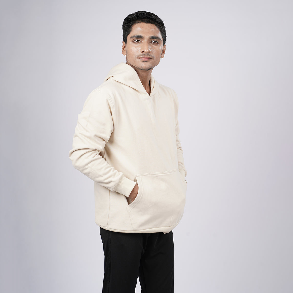 Men premium Solid Hoodie
