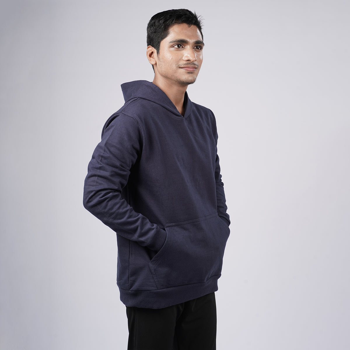 Men premium Solid Hoodie