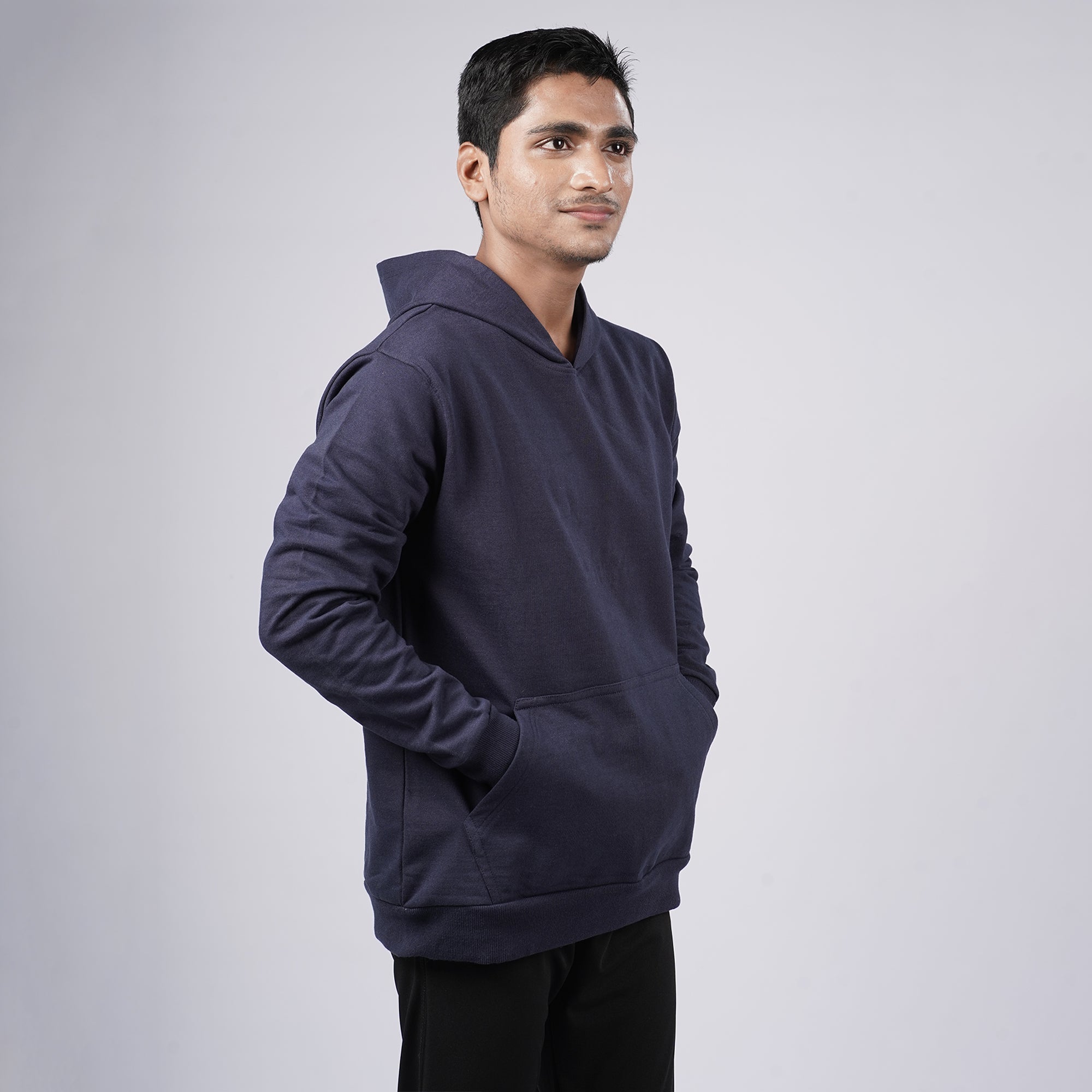 Men premium Solid Hoodie