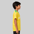 Kids Yellow Sports Jersey – Lightweight Quick-Dry Athletic T-Shirt