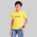 Kids Space Theme Graphic Printed T-Shirt ISRO Astronaut Print V-Neck Half Sleeve Tee