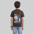 Kids Space Theme Graphic Printed T-Shirt ISRO Astronaut Print V-Neck Half Sleeve Tee