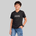 Kids Space Theme Graphic Printed T-Shirt ISRO Astronaut Print V-Neck Half Sleeve Tee