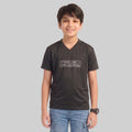 Kids Space Theme Graphic Printed T-Shirt ISRO Astronaut Print V-Neck Half Sleeve Tee