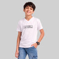 Kids Space Theme Graphic Printed T-Shirt ISRO Astronaut Print V-Neck Half Sleeve Tee