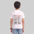 Kids Space Theme Graphic Printed T-Shirt ISRO Astronaut Print V-Neck Half Sleeve Tee