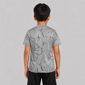 Kids Printed Half Sleeve Crew Neck T-shirt