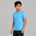 Kids Printed Half Sleeve Crew Neck T-shirt