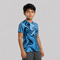 Kids Sports Round Neck Printed T-shirt