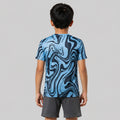 Kids Sports Round Neck Printed T-shirt