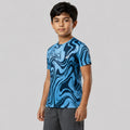 Kids Sports Round Neck Printed T-shirt