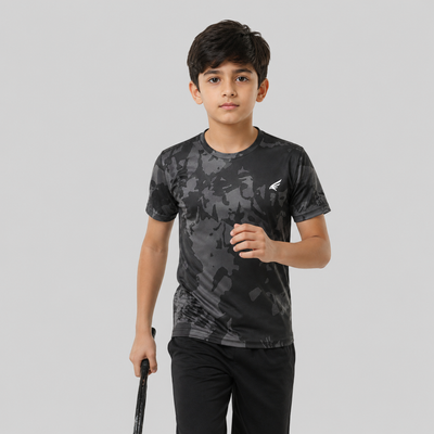 Kids camouflage Round Neck Relax Fit T-shirt