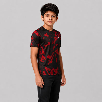Kids camouflage Round Neck Relax Fit T-shirt