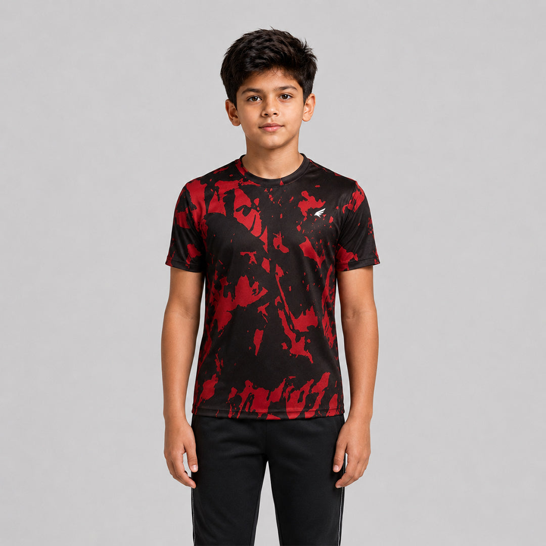 Kids camouflage Round Neck Relax Fit T-shirt