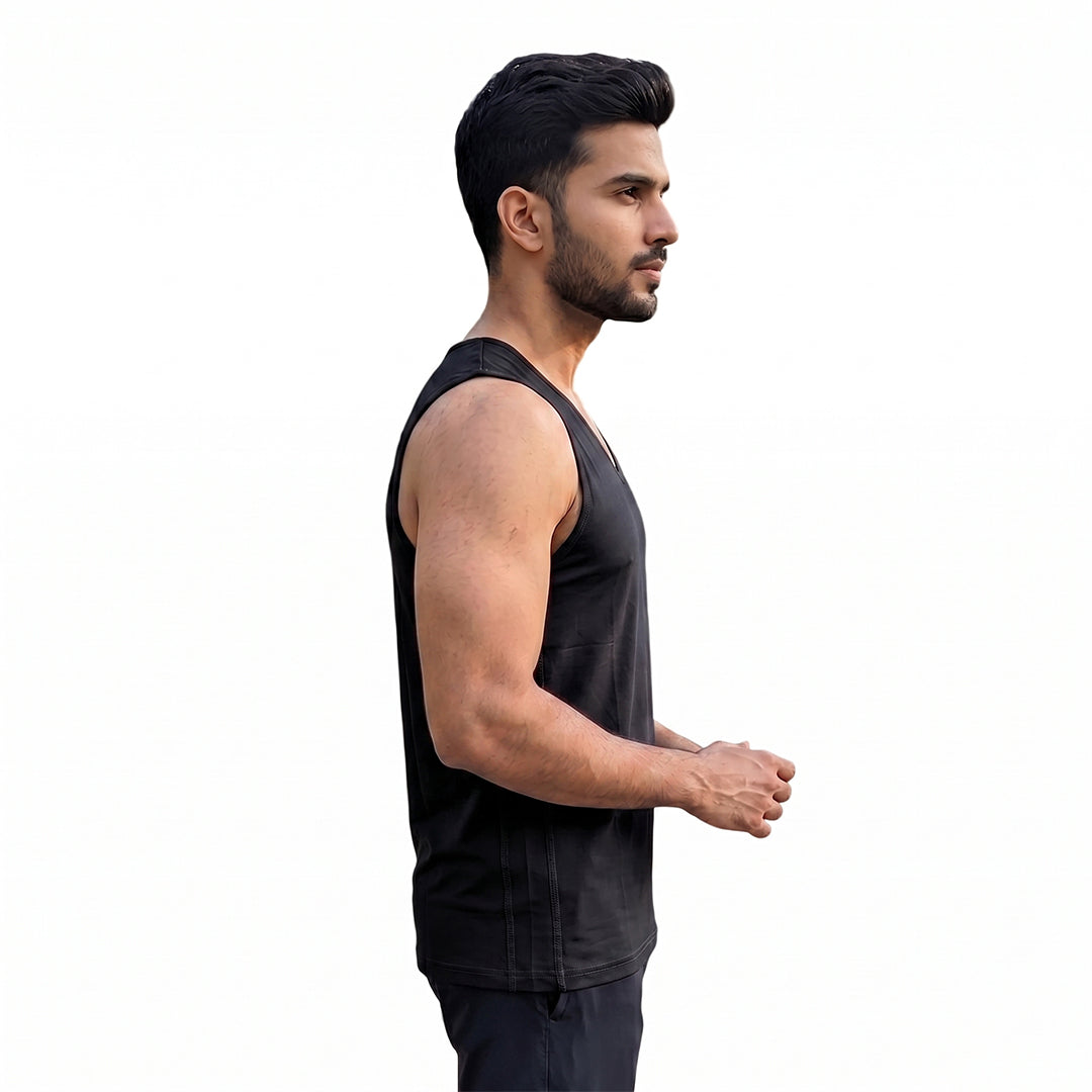 Men Sleeveless Muscle Tank Athletic Gym InnerWear