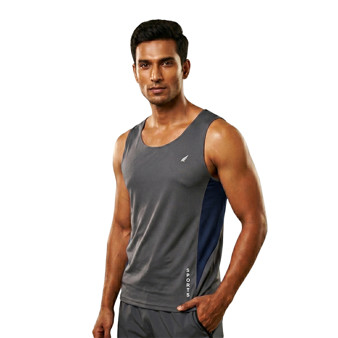 Men Sleeveless Muscle Tank Athletic Gym InnerWear