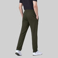 Men's Cotton Track Pants Regular Fit Sports & Casual Zip Pockets Soft & Breathable