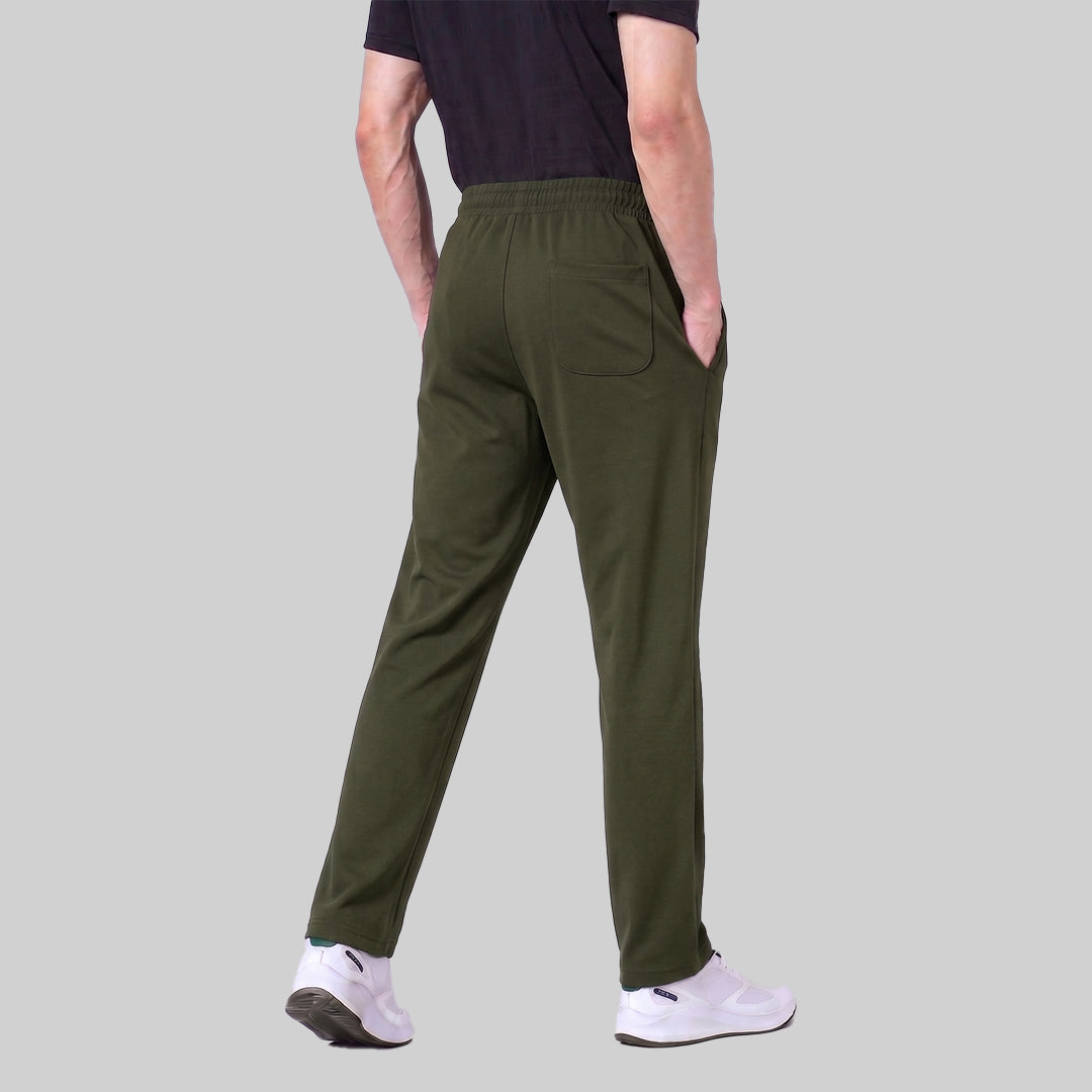 Men's Cotton Sports Track Pants Regular Fit Full Length Casual & Gym Wear