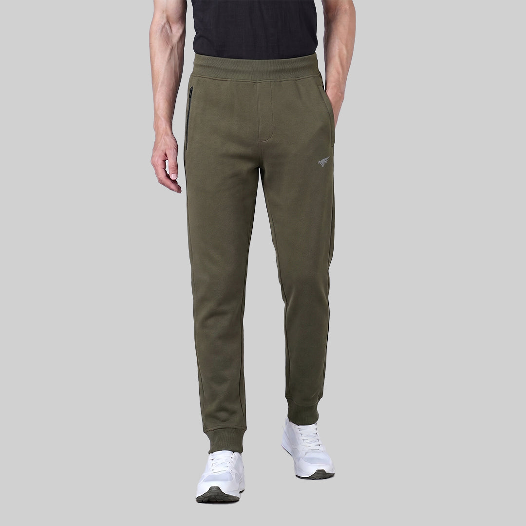 Men's Cotton Sports Joggers Pants Regular Fit Full Length Casual & Gym Wear