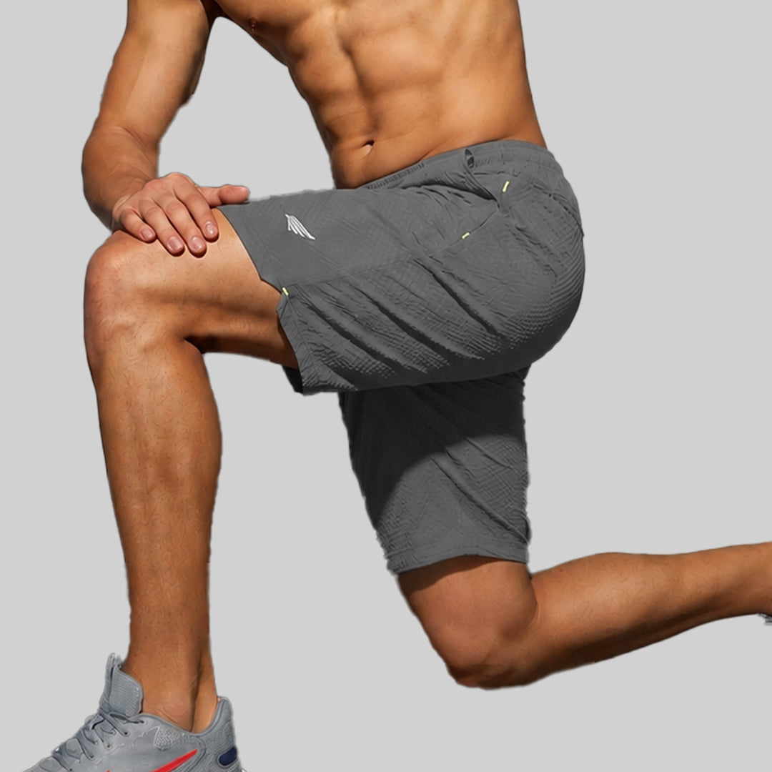 Men's Regular Fit Polyester Shorts Workout & Running Shorts