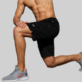 Men's Regular Fit Polyester Shorts Workout & Running Shorts