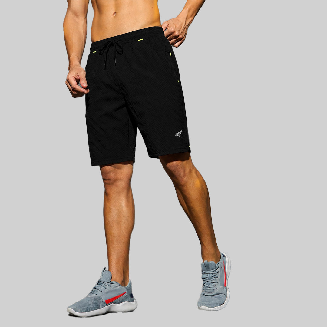 Men's Regular Fit Polyester Shorts Workout & Running Shorts