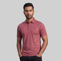 Men's Jacquard Polo T-Shirt | Premium Micro Polyester | Regular Fit | Breathable | Dry Fit Technology | Half Sleeve | Casual & Sports Wear