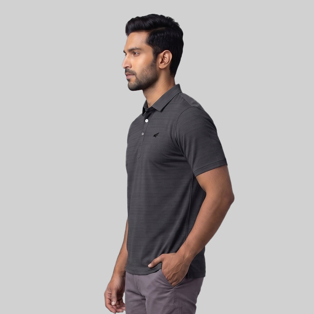 Cedrafil Men's Performance Polo T-Shirt | Premium Nylon blend | Regular Fit | Casual, Sports & Office Wear