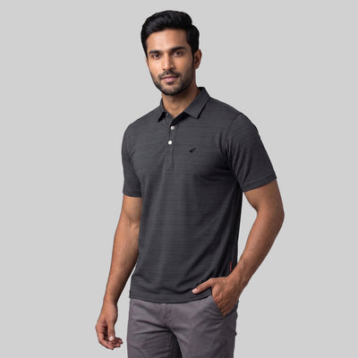 Cedrafil Men's Performance Polo T-Shirt | Premium Nylon blend | Regular Fit | Casual, Sports & Office Wear