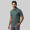 Cedrafil Men's Performance Polo T-Shirt | Premium Nylon blend | Regular Fit | Casual, Sports & Office Wear