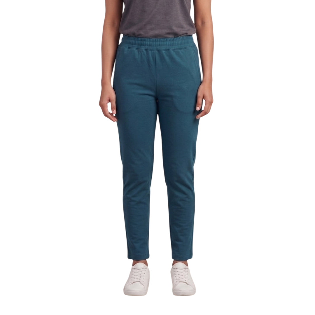 Women Solid Straight Fit Trackpants Quick-Drying Breathable Comfortable Gym Sports Wear