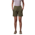Women High Waist Hot Pants ELASTO+ Stretch Fit Breathable Casual Shorts