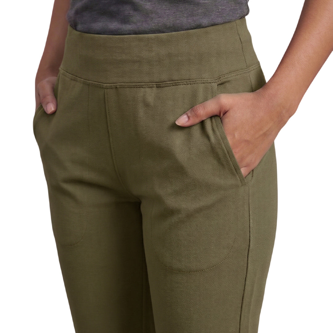 Women Solid Straight Fit Trackpants Quick-Drying Breathable Comfortable Gym Sports Wear