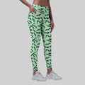 Women Printed Slim Fit Tights High Waist Stretchable Activewear Tights Gym, Yoga, Running & Daily Wear