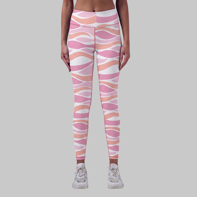 Women Printed Slim Fit Tights High Waist Stretchable Activewear Tights Gym, Yoga, Running & Daily Wear