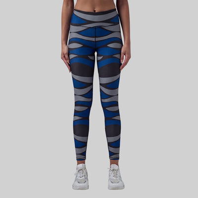 Women Printed Slim Fit Tights High Waist Stretchable Activewear Tights Gym, Yoga, Running & Daily Wear