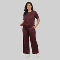 Women Relaxed Fit Sports Co-Ord Set ELASTO+ Stretch Fit Breathable Comfortable Gym Casual Wear