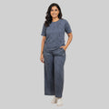 Women Relaxed Fit Sports Co-Ord Set ELASTO+ Stretch Fit Breathable Comfortable Gym Casual Wear