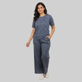 Women Relaxed Fit Sports Co-Ord Set ELASTO+ Stretch Fit Breathable Comfortable Gym Casual Wear
